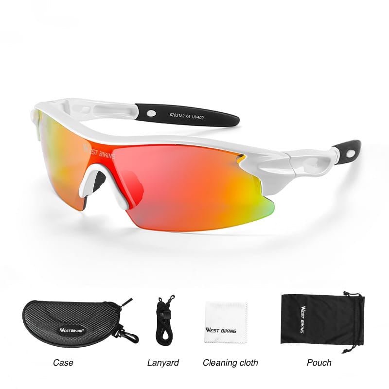 Kids Cycling Glass Wing Sunglass Photochromic Black - TrendLine & Co.