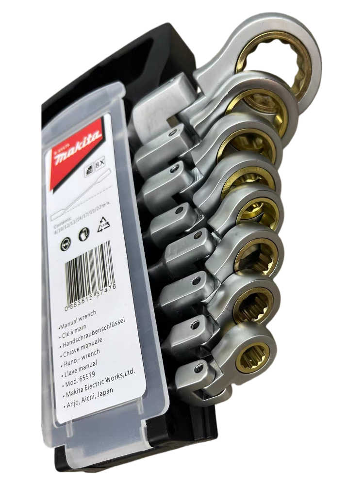 Makita 8pc Metric Combination Wrench Set