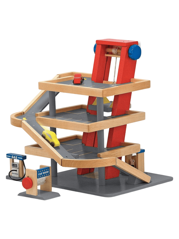 Melissa and Doug Wooden Parking Garage Toy - TrendLine & Co.
