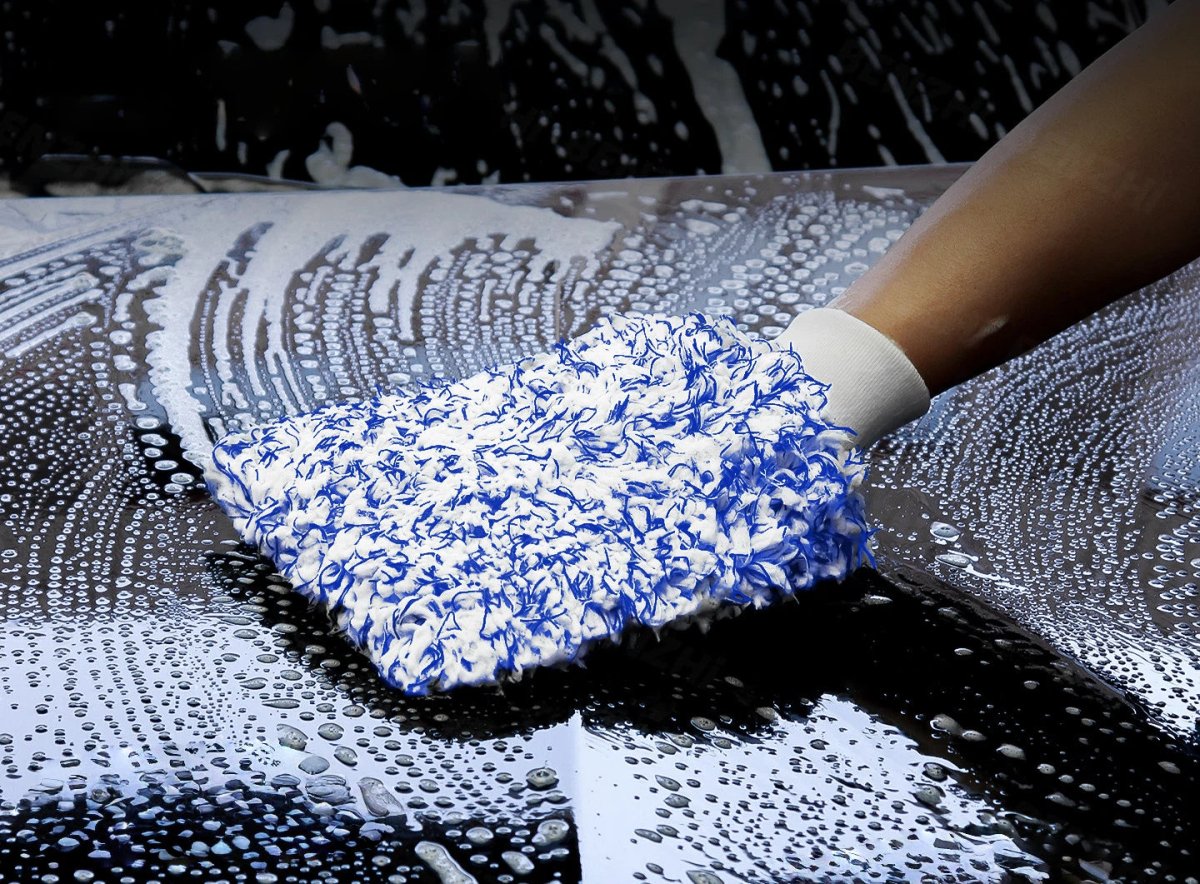Microfiber Car Wash Glove Car Wash Mitt - TrendLine & Co.