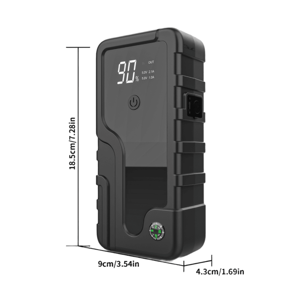 Multi-functional Jump Starter and Power Bank 5000mAh 12v - TrendLine & Co.