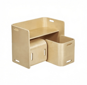 Multifunctional Kids Desk and Chair Set plywood - TrendLine & Co.