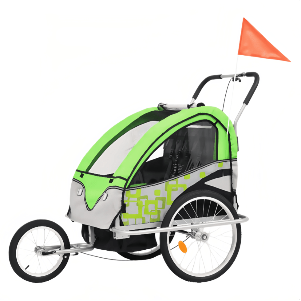 Multifunctional Parent-child Outdoor Child Bicycle Trailer and Hand-pushed Stroller - TrendLine & Co.