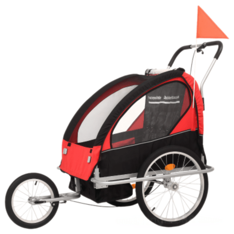 Multifunctional Parent-child Outdoor Child Bicycle Trailer and Hand-pushed Stroller - TrendLine & Co.