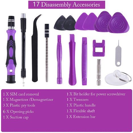 PC Mobile Phone Repair Kit Mini Screwdriver 115 in 1 - TrendLine & Co.