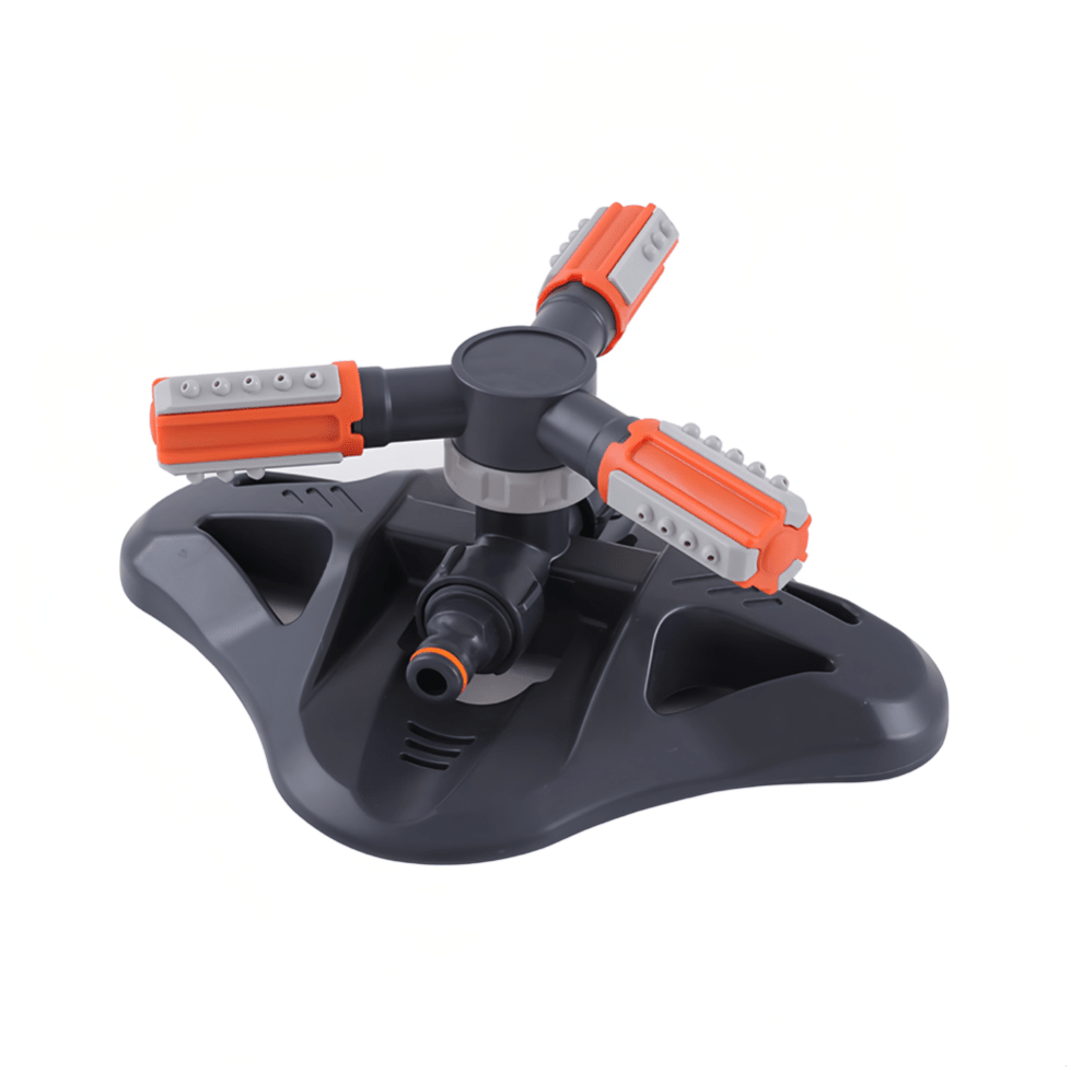 Plastic Three-arm Rotating Garden Sprinkler - TrendLine & Co.