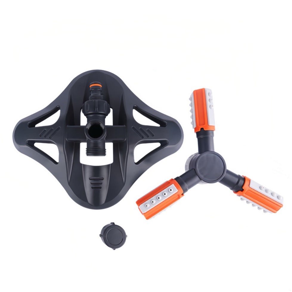 Plastic Three-arm Rotating Garden Sprinkler - TrendLine & Co.