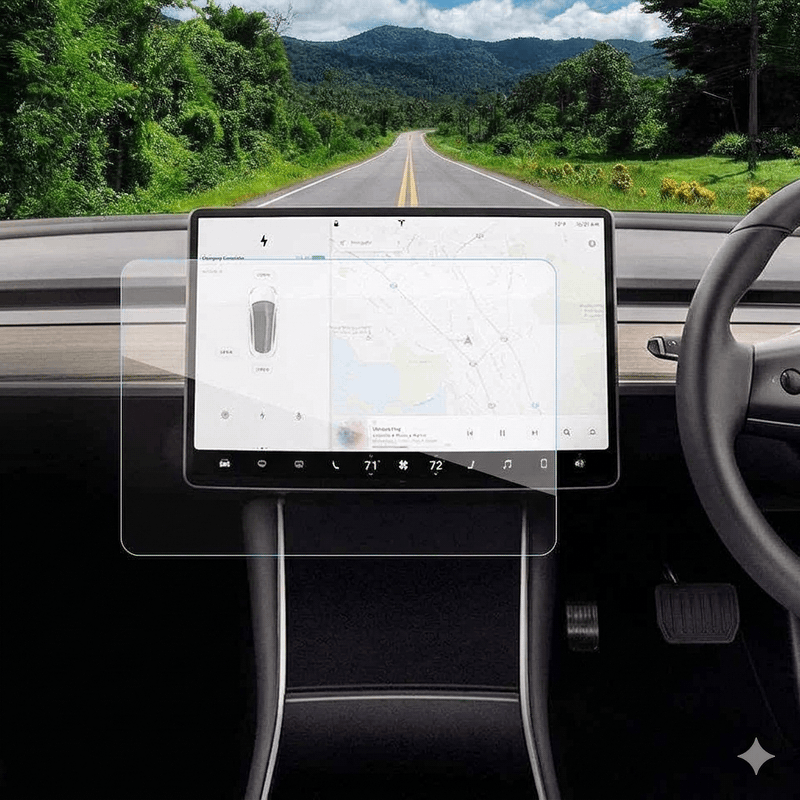 Tesla Model 3/Y 4K Tempered Glass Screen Protector