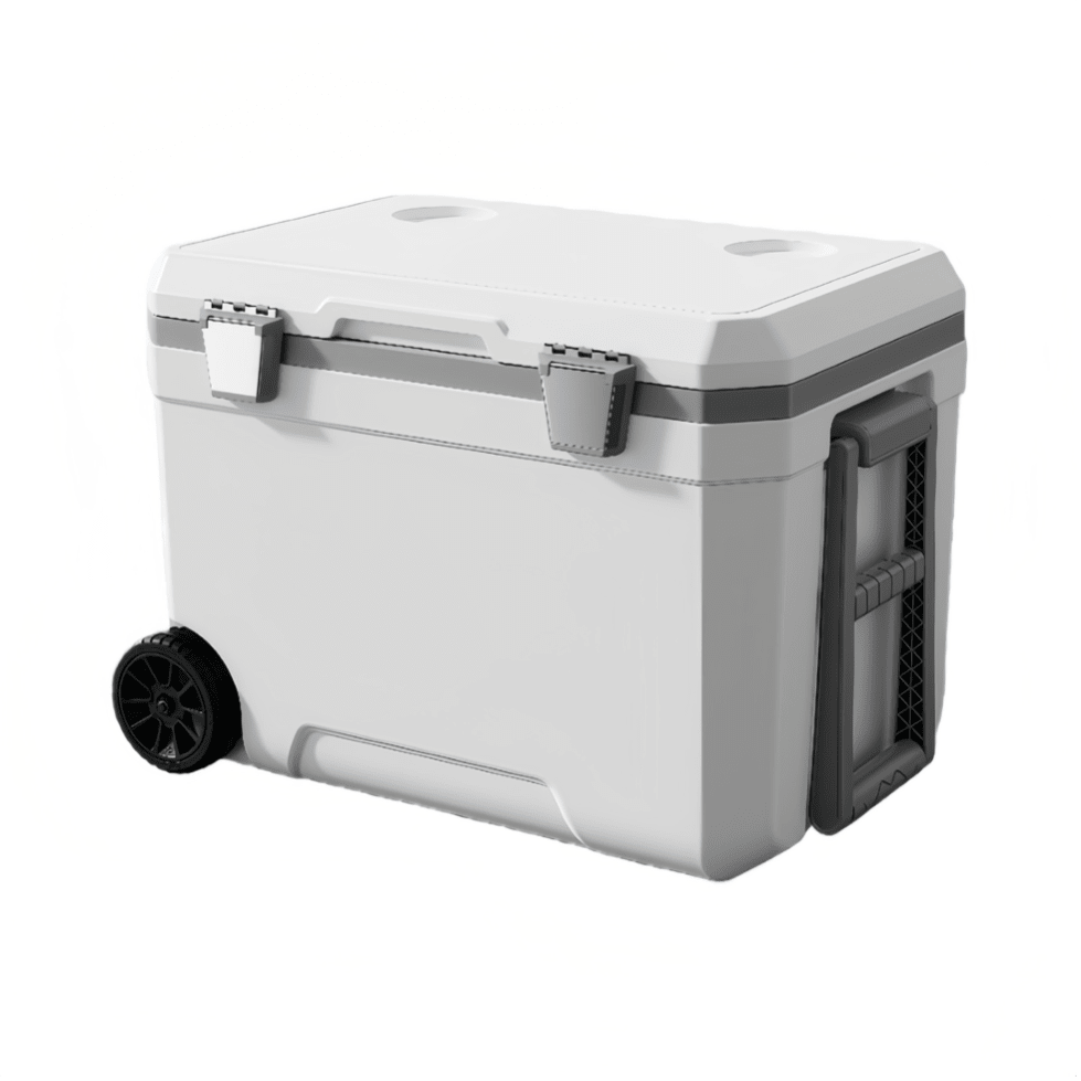 Portable 45L Chilly Bin With Wheels Cooler Box - TrendLine & Co.