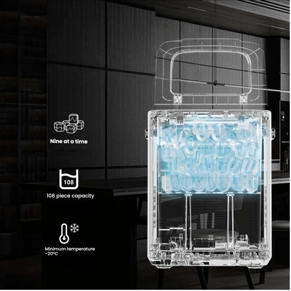 Portable Automatic Household Ice Maker 1.4L - TrendLine & Co.