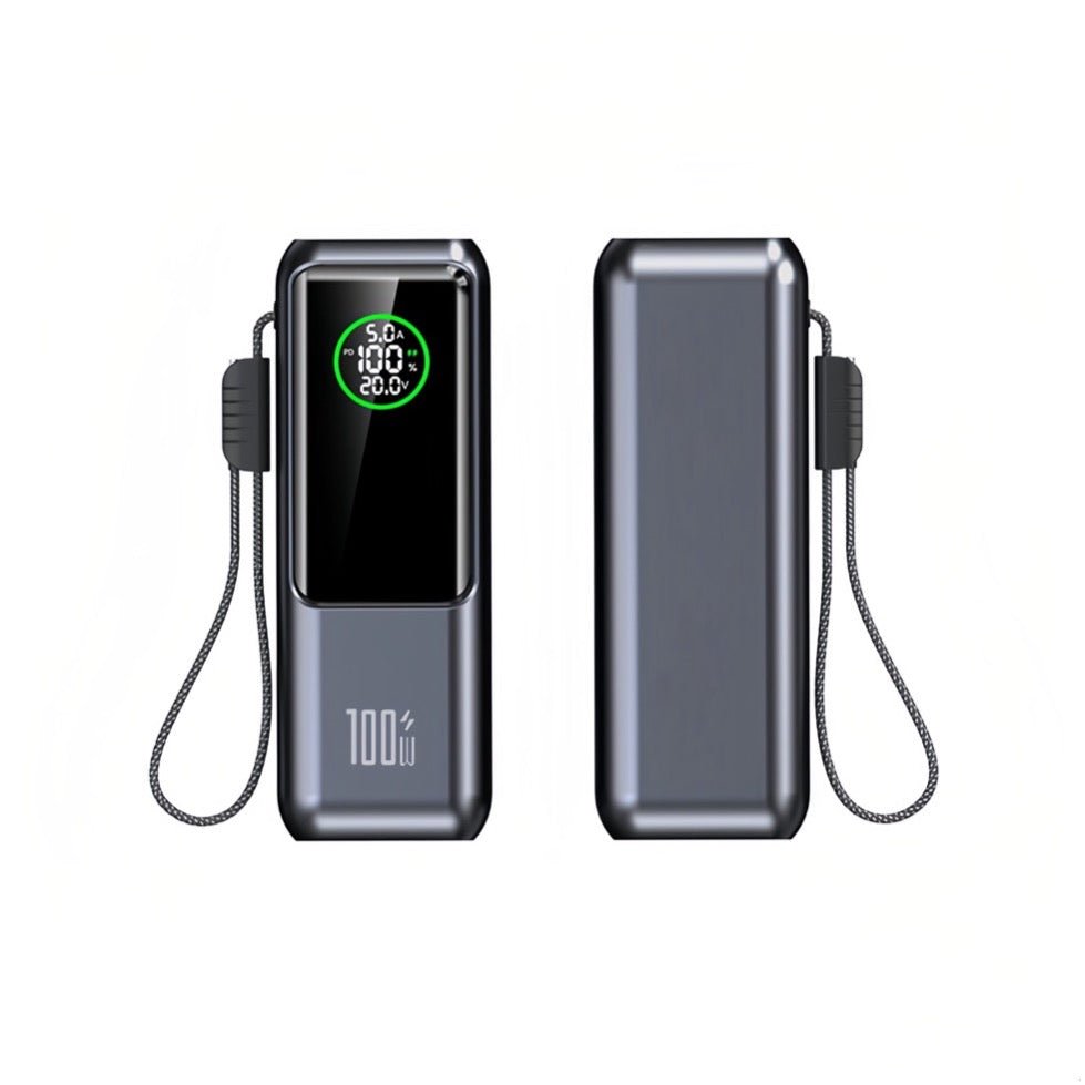 Portable Digital Display Laptop Power Bank PD100w 20000mAh - TrendLine & Co.