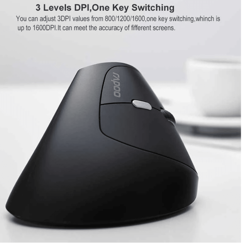 Rapoo MV20 Ergonomic Wireless Silent Vertical Mouse - TrendLine & Co.