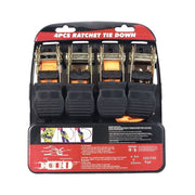 Ratchet Tie-down Straps 4.5m x 25mm 4PC - TrendLine & Co.