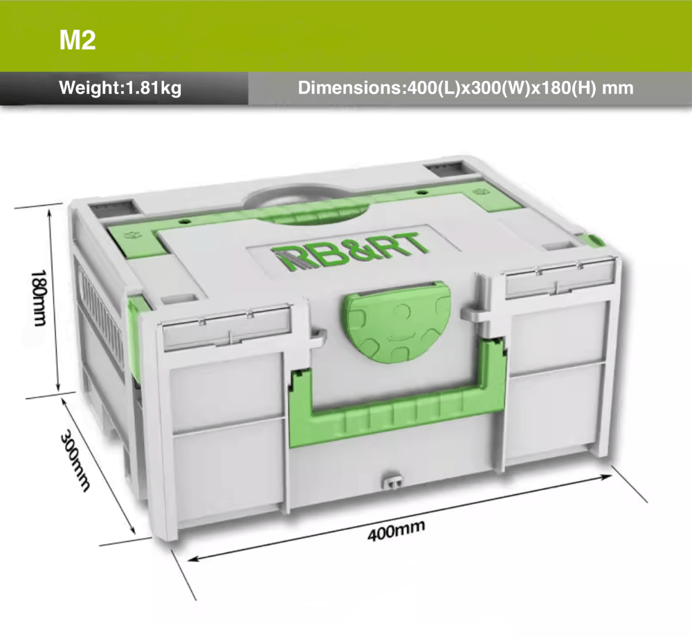 RB&RT Toolbox Packout With Heavy Duty Trolley 3PC - TrendLine & Co.