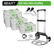 RB&RT Toolbox Packout With Heavy Duty Trolley 3PC - TrendLine & Co.