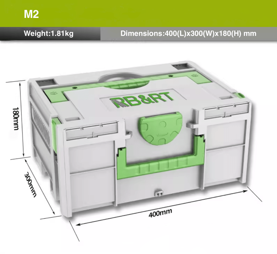 RB&RT Toolbox Packout With Heavy Duty Trolley 4PC - TrendLine & Co.