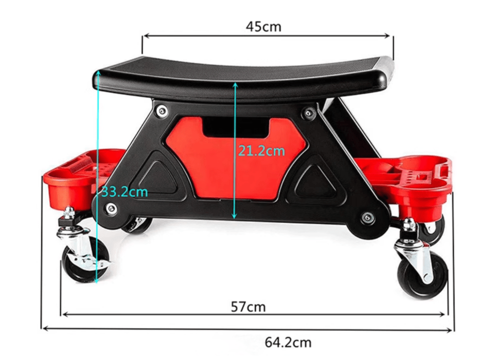 Rolling Mechanic Stool Detailing Stool - TrendLine & Co.