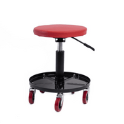 Rolling Shop Stool Mechanics Garage Stool Adjustable Work Seat Creeper - TrendLine & Co.
