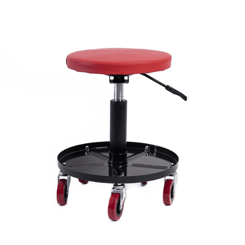 Rolling Shop Stool Mechanics Garage Stool Adjustable Work Seat Creeper - TrendLine & Co.