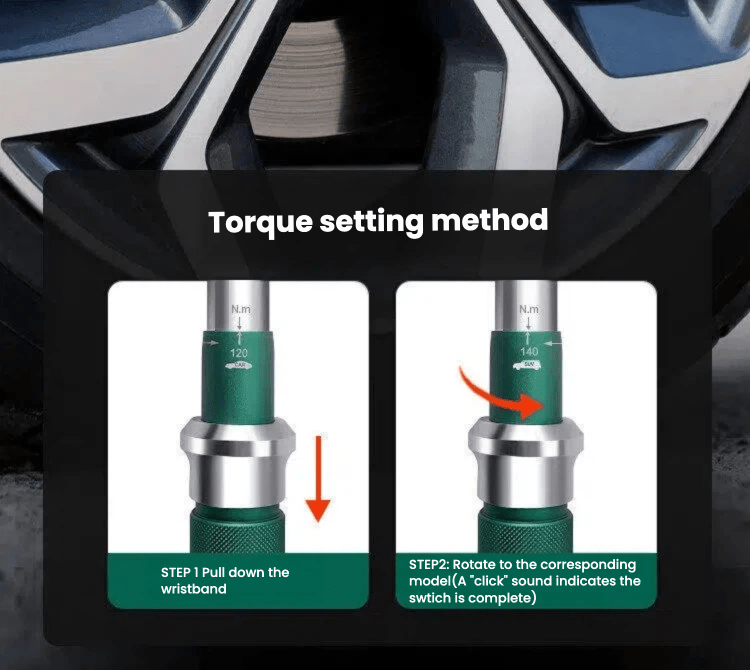 SATA 1/2" Drive Preset (fixed) Torque Wrench 72 Tooth - TrendLine & Co.
