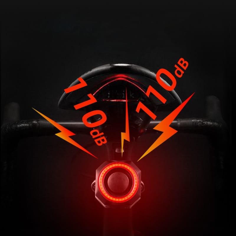 Smart Anti-theft Alarm & Tail Light for Bike - TrendLine & Co.