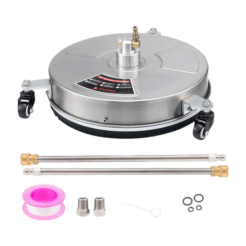 Stainless Steel Pressure Washer Surface Cleaner 15inch 4000psi - TrendLine & Co.