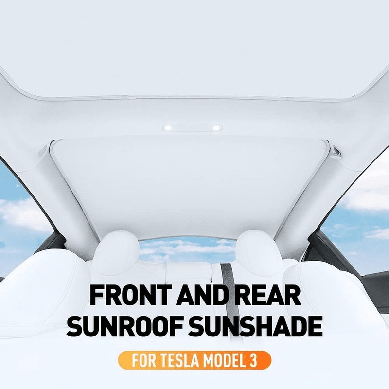 Tesla Model 3 Glass Roof Sunshade - TrendLine & Co.