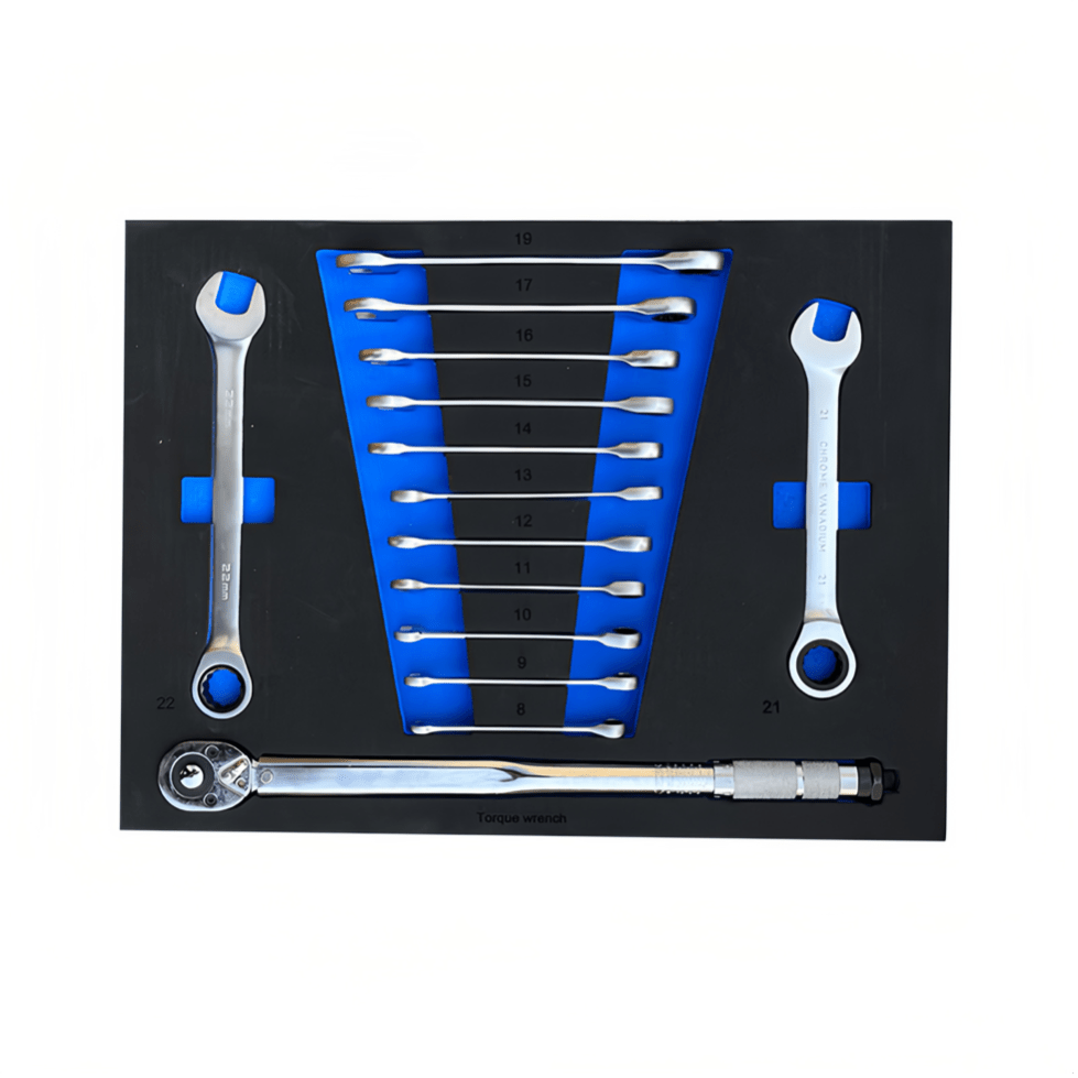Ultimate Master Tool Set 245 Piece Metric and SAE EVA Foam Tool Set With 7 Drawers Tool Trolley - TrendLine & Co.