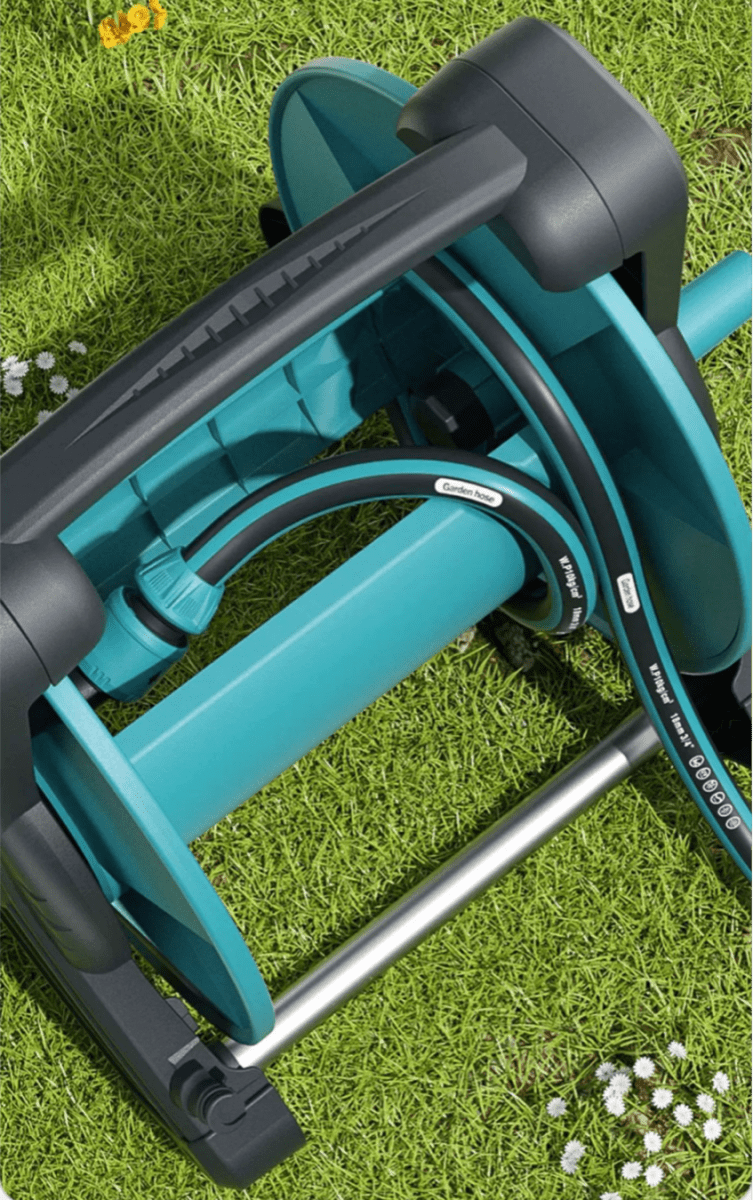 Water Hose Reel Garden Hose Reel 20M/30M/40M Blue - TrendLine & Co.