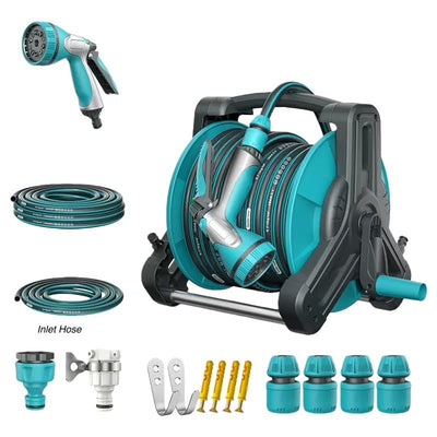 Water Hose Reel Garden Hose Reel 20M/30M/40M Blue