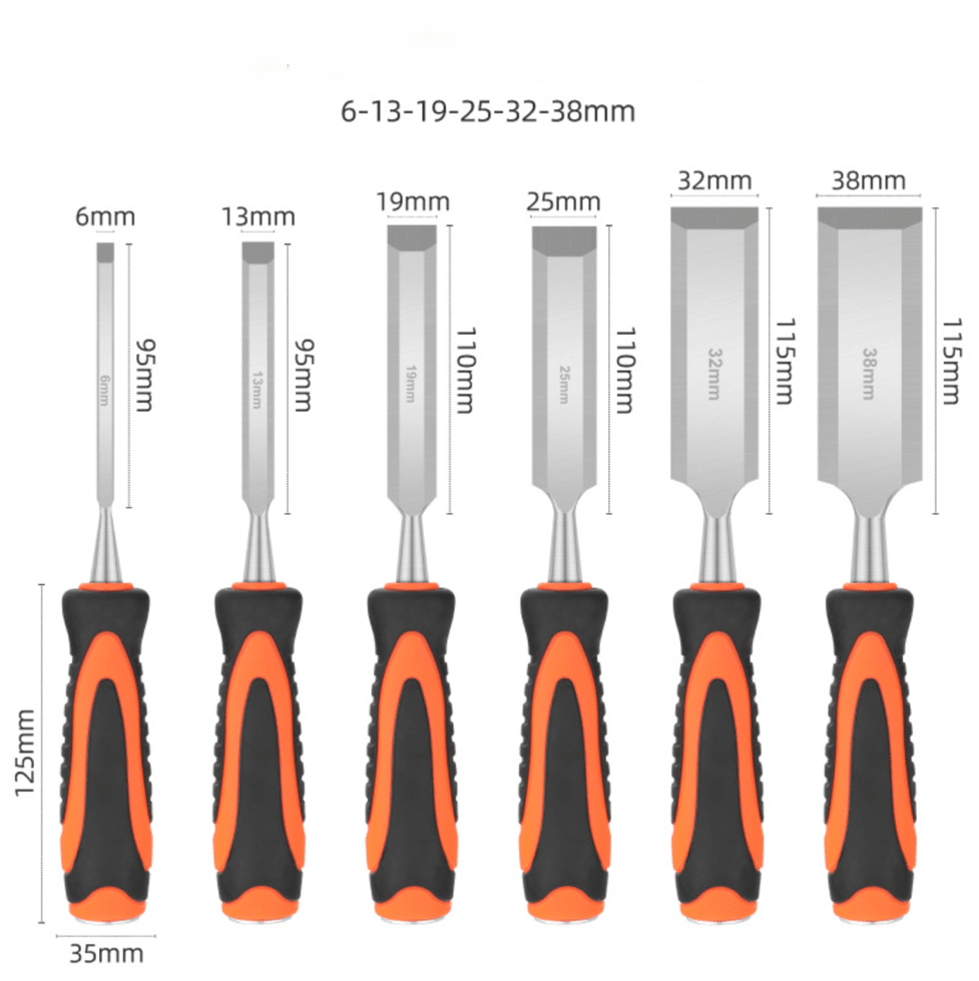 Wood Chisel Set 10 pc - TrendLine & Co.